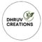 Dhuruv Creation home furnishings display featuring stylish curtains, cushion covers, sofa throws, and premium bedding in a modern living room setting